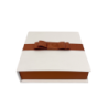 Boîte chocolat à abattant avec nœud élastique | Chocopack