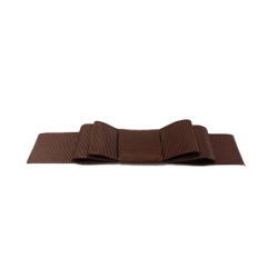 Boîte chocolat à abattant avec nœud élastique | Chocopack