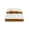 Boîte chocolat à abattant avec nœud élastique | Chocopack