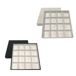 Compartiments (insert) pour boîte chocolat | ChocoPack