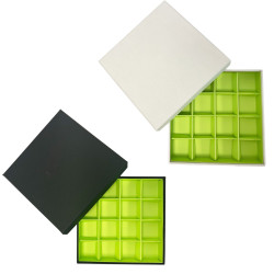 Compartiments (insert) pour boîte chocolat | ChocoPack