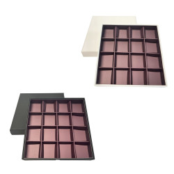 Compartiments (insert) pour boîte chocolat | ChocoPack