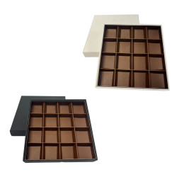 Compartiments (insert) pour boîte chocolat | ChocoPack