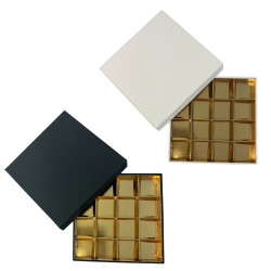 Compartiments (insert) pour boîte chocolat | ChocoPack