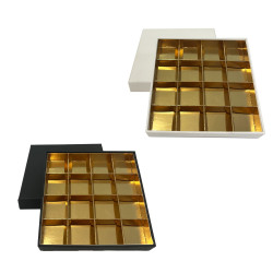 Compartiments (insert) pour boîte chocolat | ChocoPack