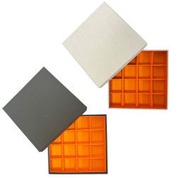 Compartiments (insert) pour boîte chocolat | ChocoPack