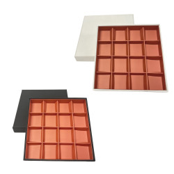 Compartiments (insert) pour boîte chocolat | ChocoPack