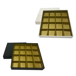 Compartiments (insert) pour boîte chocolat | ChocoPack