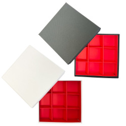 Compartiments (insert) pour boîte chocolat | ChocoPack