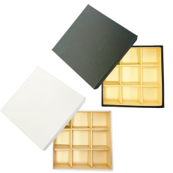 Compartiments (insert) pour boîte chocolat | ChocoPack