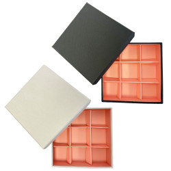 Compartiments (insert) pour boîte chocolat | ChocoPack