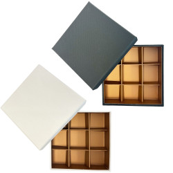 Compartiments (insert) pour boîte chocolat | ChocoPack