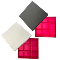 Compartiments (insert) pour boîte chocolat | ChocoPack
