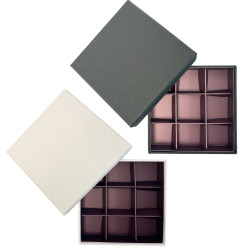 Compartiments (insert) pour boîte chocolat | ChocoPack