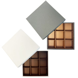 Compartiments (insert) pour boîte chocolat | ChocoPack