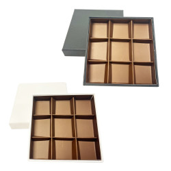 Compartiments (insert) pour boîte chocolat | ChocoPack