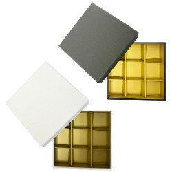 Compartiments (insert) pour boîte chocolat | ChocoPack