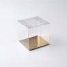 Boîte carrée transparente, 60x60x60