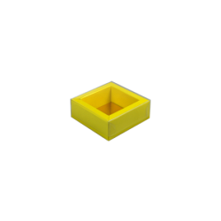 Boites trottoirs avec couvercle transparent