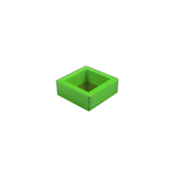 Boites trottoirs avec couvercle transparent