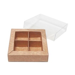 Boites trottoirs avec couvercle transparent