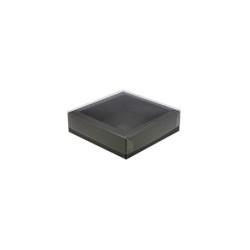 Boites trottoirs avec couvercle transparent