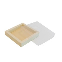 Boites trottoirs avec couvercle transparent