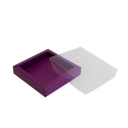 Boites trottoirs avec couvercle transparent