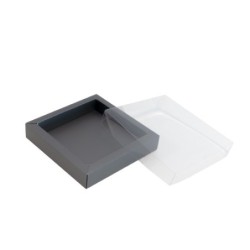 Boites trottoirs avec couvercle transparent