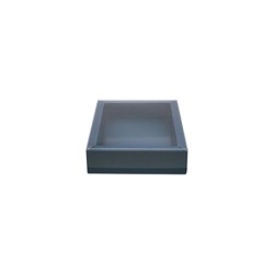 Boites trottoirs avec couvercle transparent