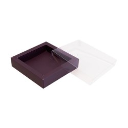 Boites trottoirs avec couvercle transparent