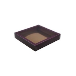 Boites trottoirs avec couvercle transparent