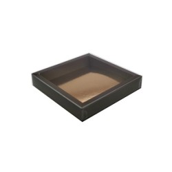 Boites trottoirs avec couvercle transparent