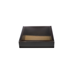 Boites trottoirs avec couvercle transparent