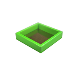 Boites trottoirs avec couvercle transparent