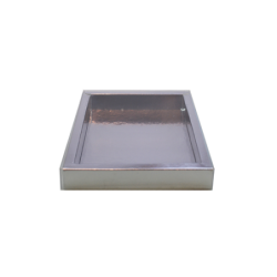 Boites trottoirs avec couvercle transparent