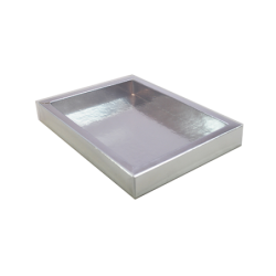 Boites trottoirs avec couvercle transparent