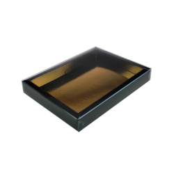 Boites trottoirs avec couvercle transparent