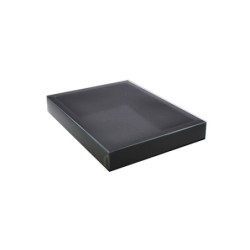 Boites trottoirs avec couvercle transparent