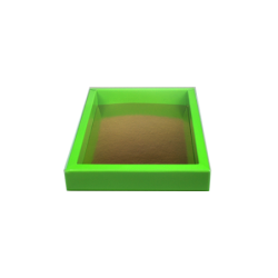 Boites trottoirs avec couvercle transparent