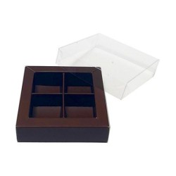 Boites trottoirs avec couvercle transparent