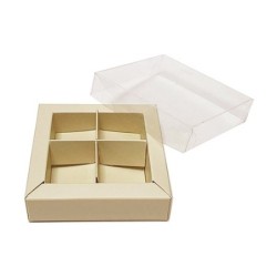 Boites trottoirs avec couvercle transparent