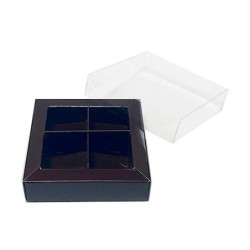 Boites trottoirs avec couvercle transparent