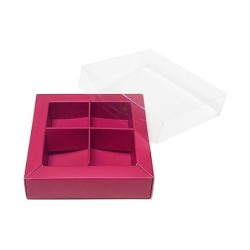 Boites trottoirs avec couvercle transparent