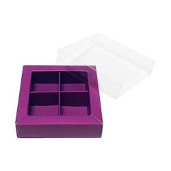 Boites trottoirs avec couvercle transparent