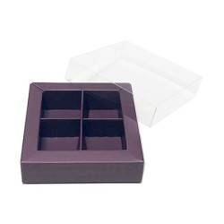 Boites trottoirs avec couvercle transparent