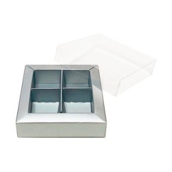 Boites trottoirs avec couvercle transparent