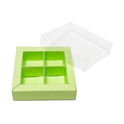 Boites trottoirs avec couvercle transparent