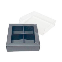 Boites trottoirs avec couvercle transparent