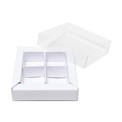 Boites trottoirs avec couvercle transparent